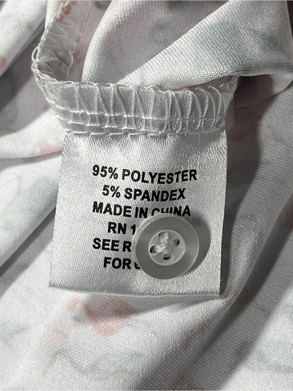 EST. 1817 Men’s White Performance Golf Polo. Medium - Picture 8 of 9
